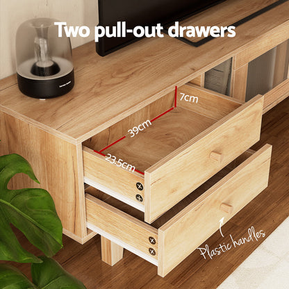 Artiss TV Cabinet Entertainment Unit Stand Storage Drawer 180CM Furniture > Living Room > TV Units