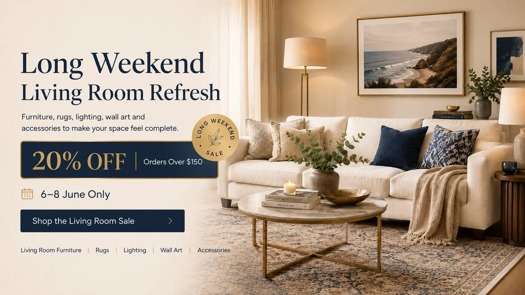 KK Lifestyle Long Weekend Sale Banner