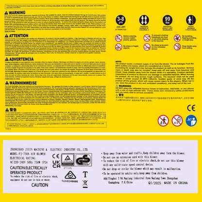 Kids Inflatable Pool Water Slide Cannon Splash Park Toss Game 408X386CM - Home & Garden > Pool & Accessories > Pool