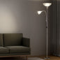 Floor Lamp Mother and Child Modern Home Living Room Office Reading Silver - Home & Garden > Lighting > Floor Lamps