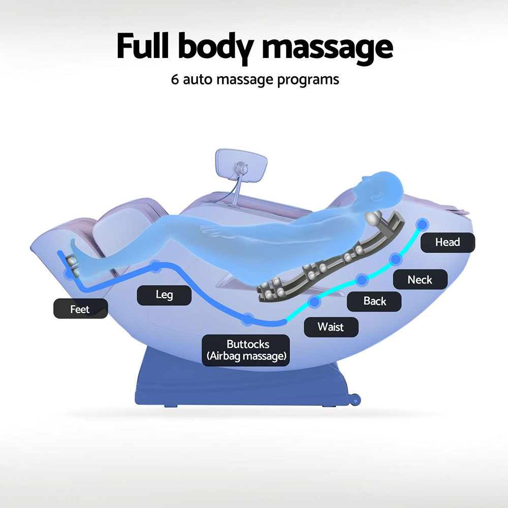 Livemor Massage Chair Electric Recliner Home Massager Amos Furniture > Bar Stools & Chairs > Massage Chairs