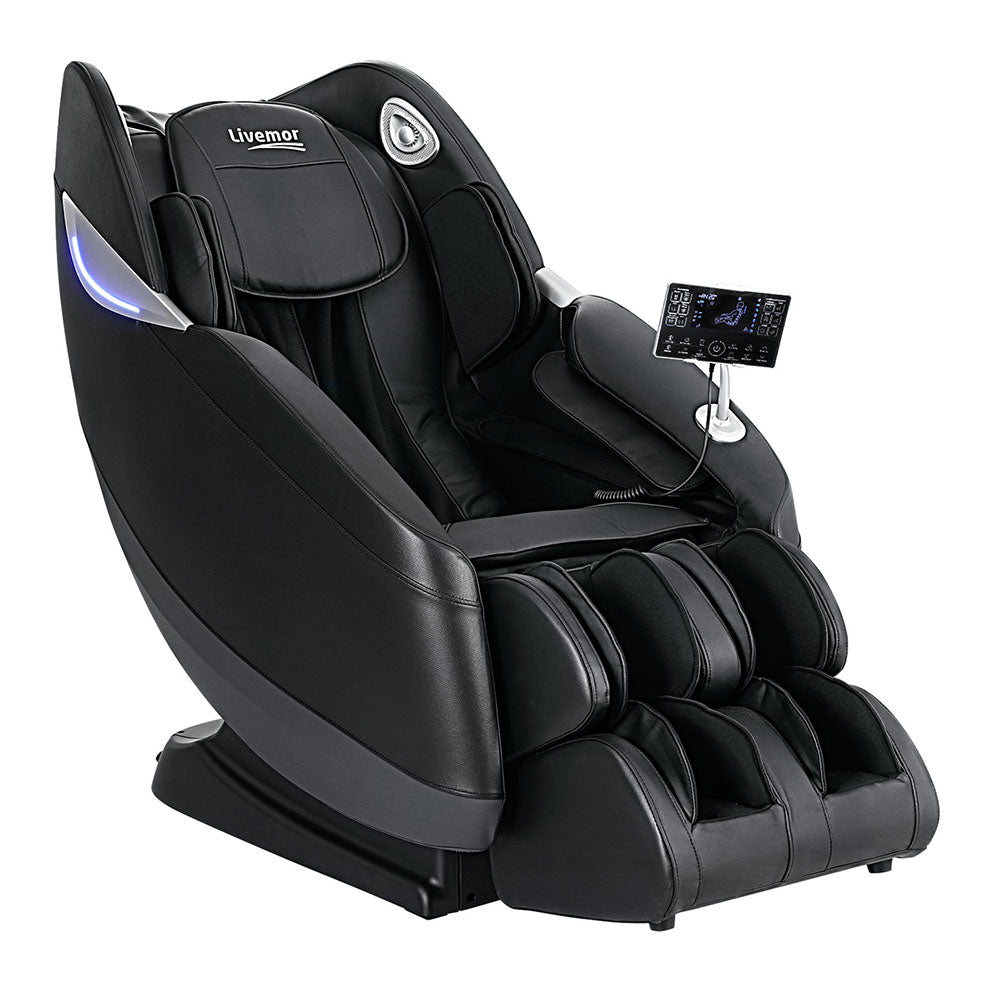 Livemor Massage Chair Electric Recliner Home 3D Massager Flynn - Furniture > Bar Stools & Chairs > Massage Chairs