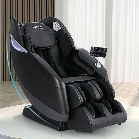 Livemor Massage Chair Electric Recliner Home 3D Massager Flynn - Furniture > Bar Stools & Chairs > Massage Chairs