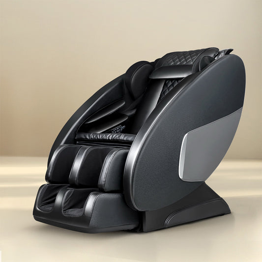 Livemor Massage Chair Electric Recliner Massager Black Ellmue - Furniture > Bar Stools & Chairs > Massage Chairs