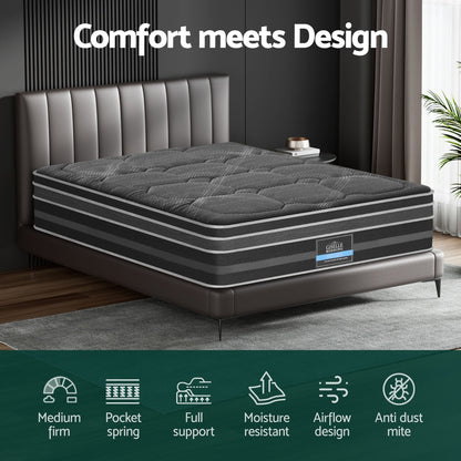 35cm Mattress Bamboo Cover Double