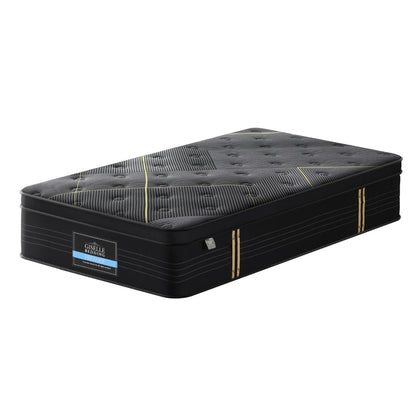 35cm Giselle Mattress King Single Bed Bamboo Pocket Firm Foam Furniture > Mattresses > King Single Mattress