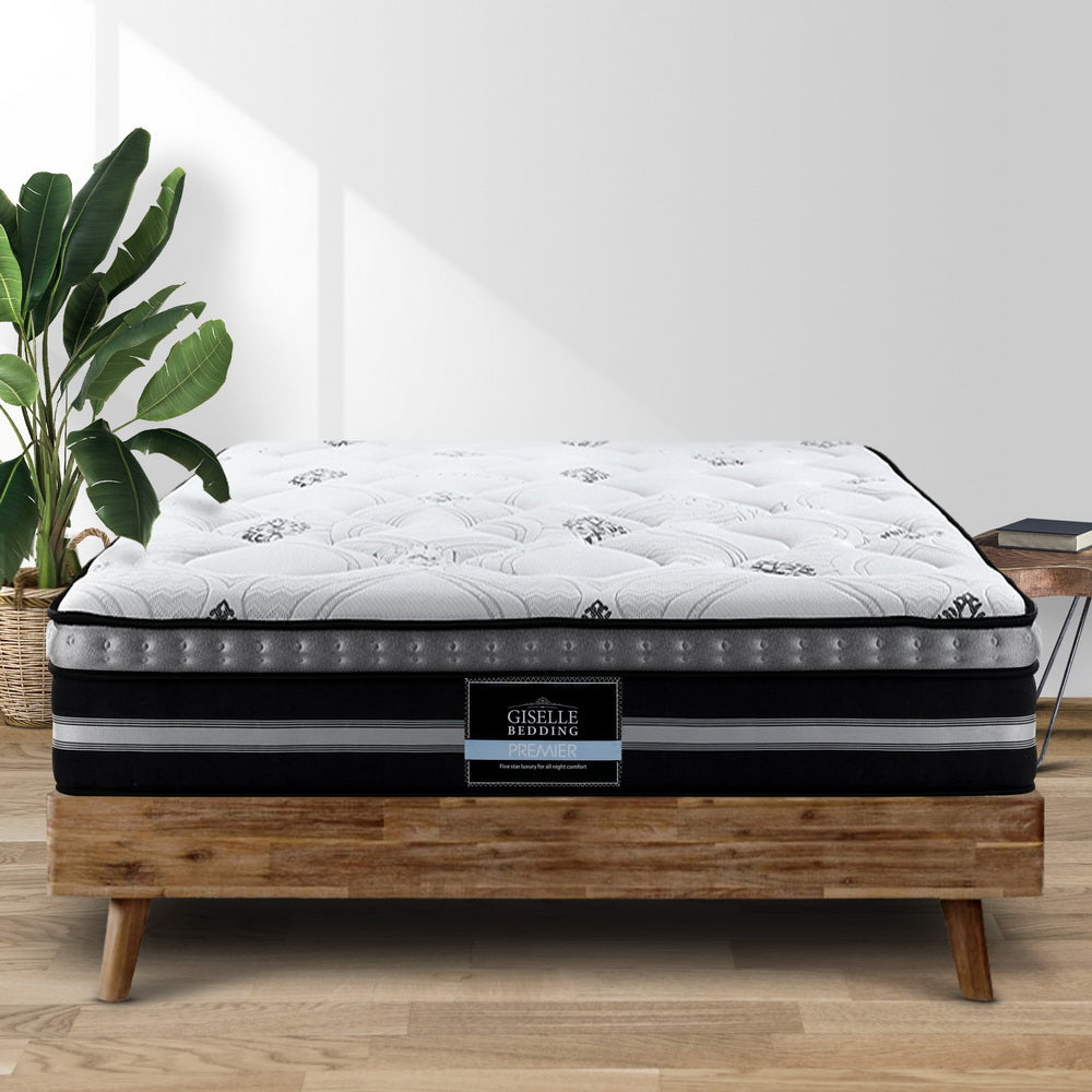 Giselle Bedding 35cm Mattress Cool Gel Memory Foam Queen - Furniture > Mattresses > Queen Mattress