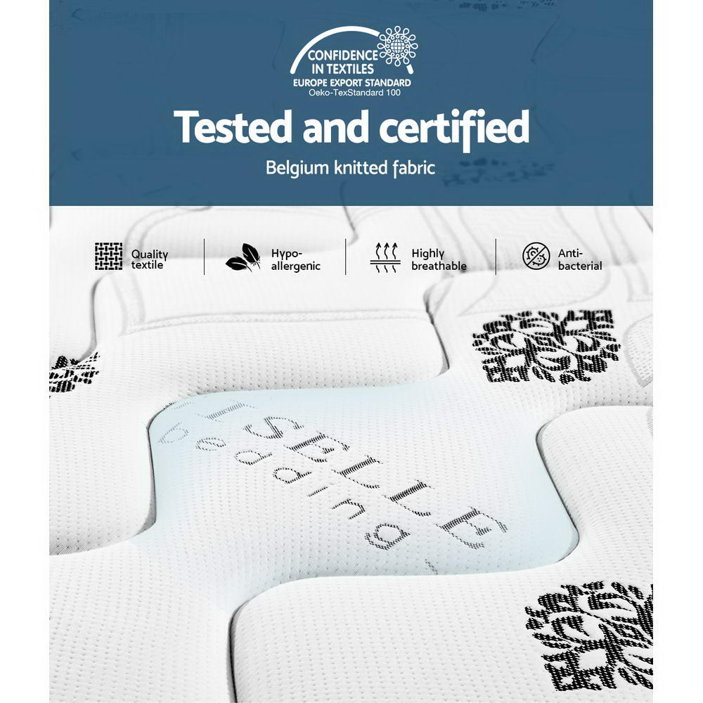 Giselle Bedding 35cm Mattress Cool Gel Memory Foam Queen - Furniture > Mattresses > Queen Mattress