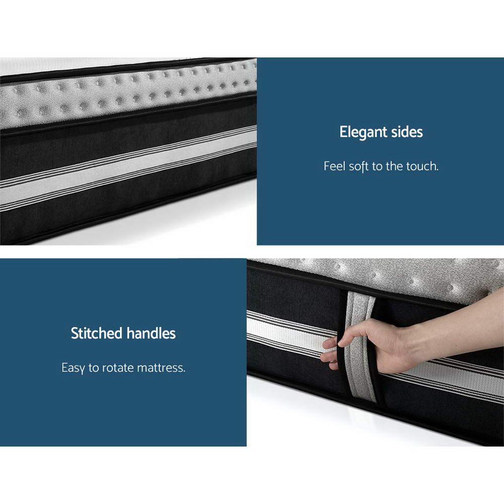Giselle Bedding 35cm Mattress Cool Gel Memory Foam Queen - Furniture > Mattresses > Queen Mattress