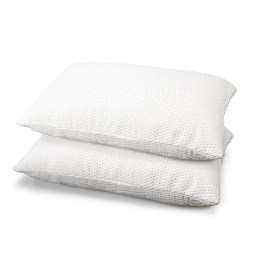 Giselle Bedding Memory Foam Pillow 19cm Thick Twin Pack Home & Garden > Bedding > Pillows