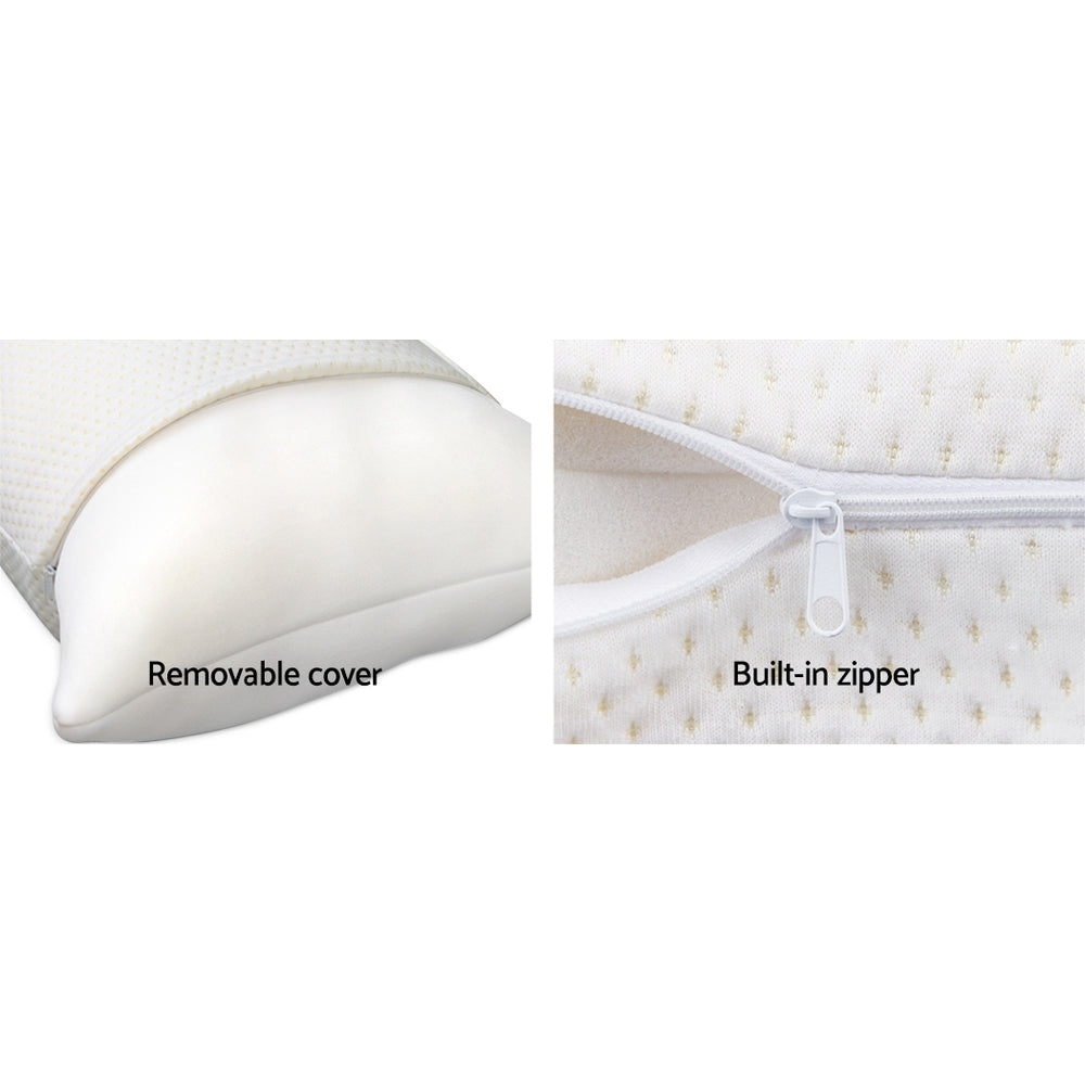 Giselle Bedding Memory Foam Pillow 19cm Thick Twin Pack Home & Garden > Bedding > Pillows