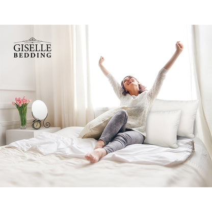 Giselle Bedding Memory Foam Pillow 13cm Thick Twin Pack - Home & Garden > Bedding > Pillows