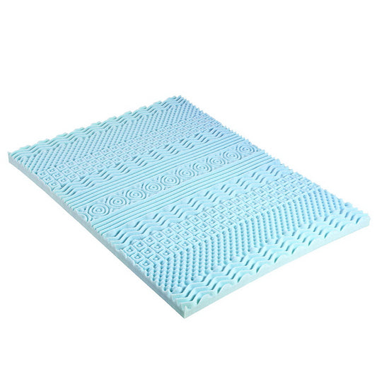 Giselle Bedding Memory Foam Mattress Topper 11-Zone 8cm Single - Home & Garden > Bedding