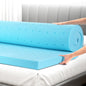 Giselle Bedding Memory Foam Mattress Topper Ventilated Cool Gel 8cm King Single - Furniture > Mattresses > Mattress