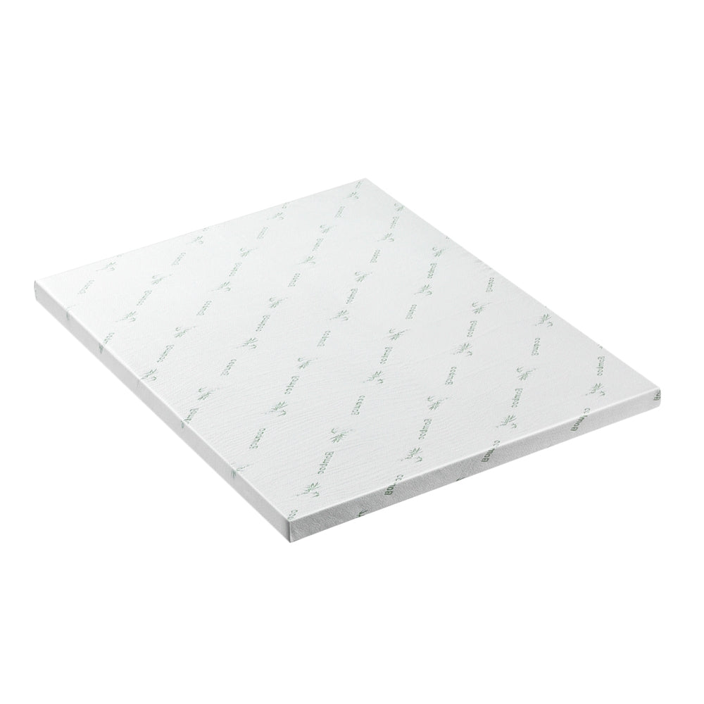 Giselle Bedding Memory Foam Mattress Topper Ventilated Cool Gel 8cm Queen Furniture > Mattresses > Mattress Toppers