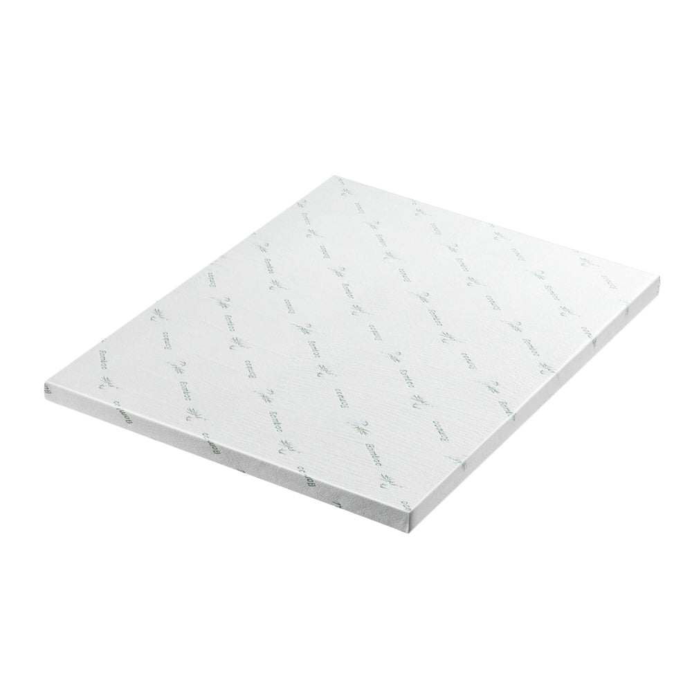 Giselle Bedding Memory Foam Mattress Topper Ventilated Cool Gel 8cm Queen Furniture > Mattresses > Mattress Toppers