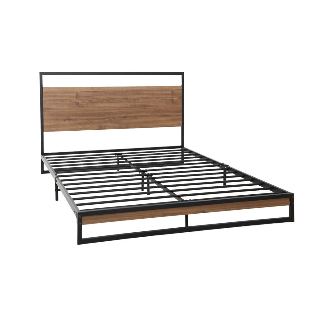 Artiss Bed Frame Metal Bed Frame DANE - King Single - Furniture > Bedroom > Beds & Bed Frames