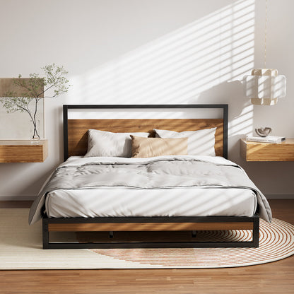 Artiss Bed Frame Queen Size Metal Bed Frame DANE Furniture > Bedroom > Beds & Bed Frames