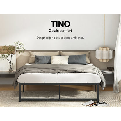 Artiss Bed Frame Double Size Metal Bed Frame TINO - Furniture > Bedroom > Beds & Bed Frames