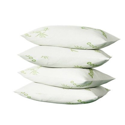 Giselle Bedding 4 Pack Bamboo Pillow Family Hotel - Home & Garden > Bedding > Pillows