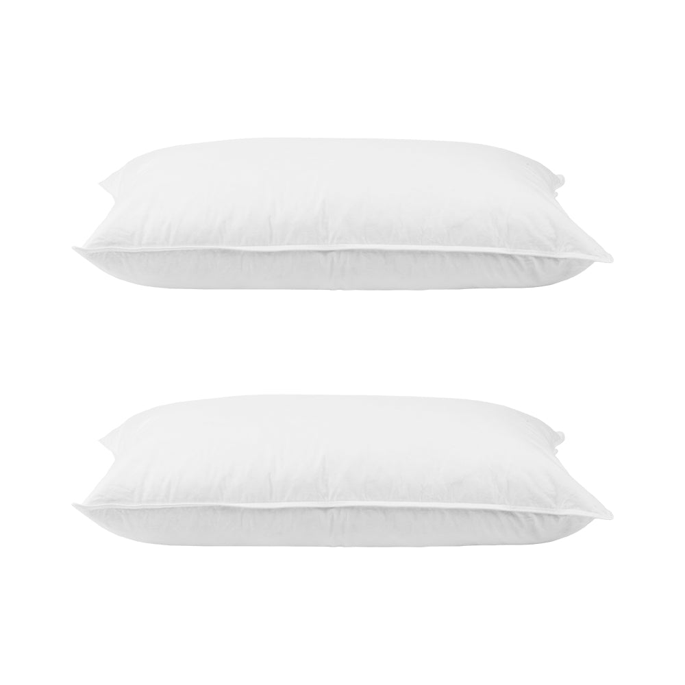 Giselle Bedding Duck Feather Down Pillow Twin Pack Home & Garden > Bedding > Pillows