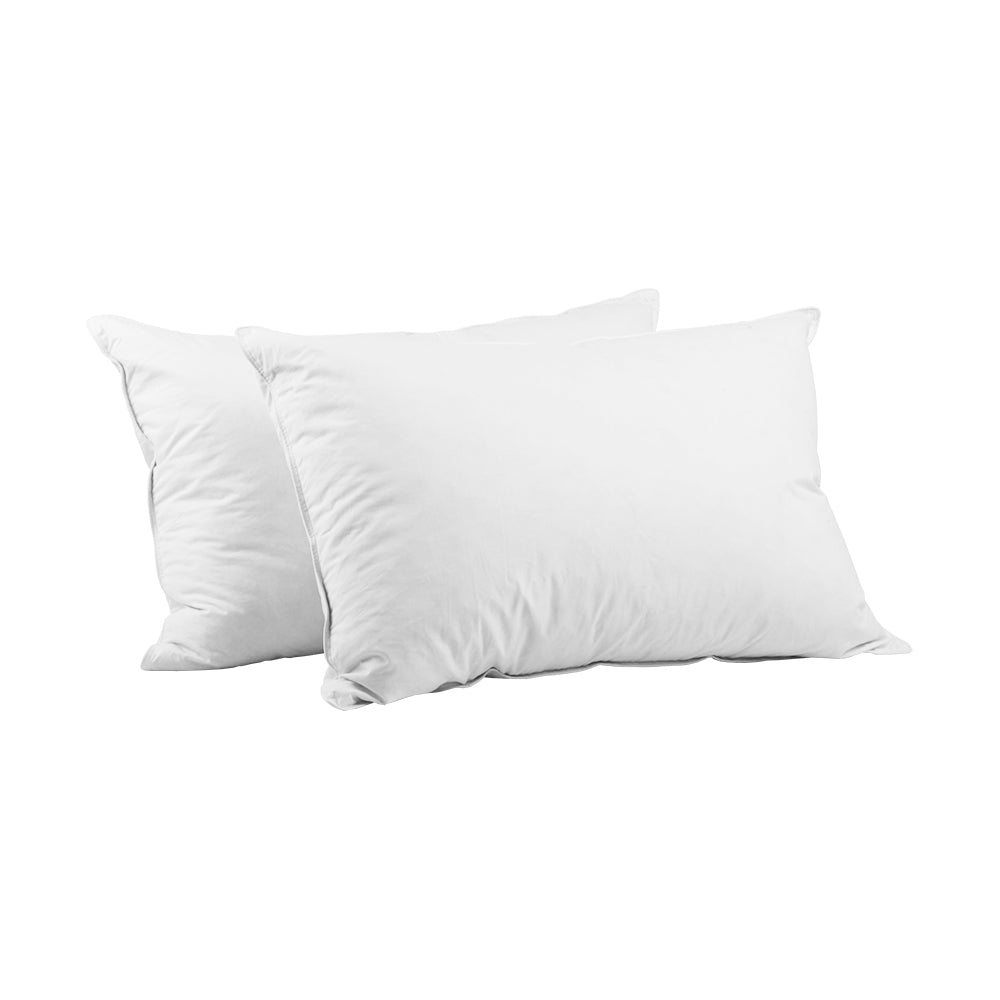 Giselle Bedding Duck Feather Down Pillow Twin Pack Home & Garden > Bedding > Pillows