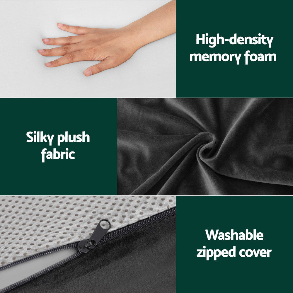 Giselle Memory Foam Footrest Cushion Pillow Home & Garden > Bedding > Pillows