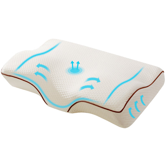 Giselle Bedding Memory Foam Contour Pillow - Home & Garden > Bedding