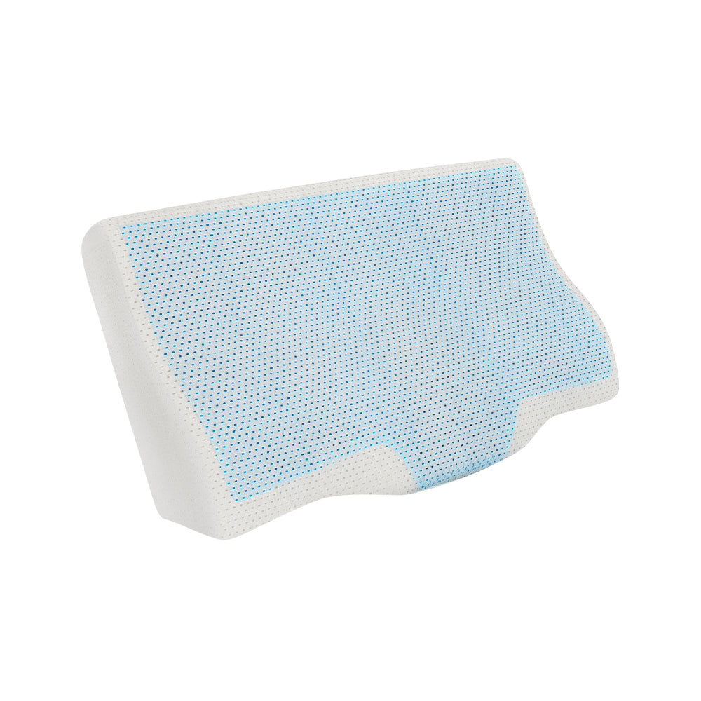 Giselle Bedding Memory Foam Contour Pillow Cool Gel Bamboo Cover Home & Garden > Bedding > Pillows