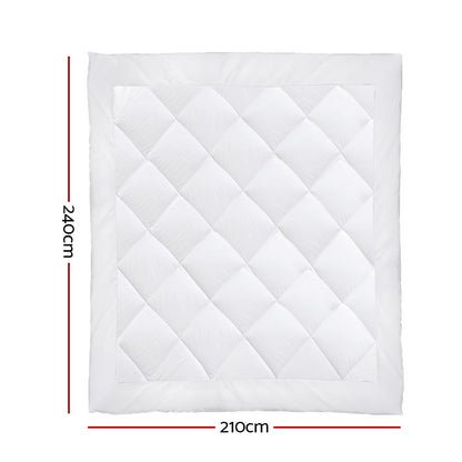 Giselle Bedding 800GSM Microfibre Bamboo Quilt King Home & Garden > Bedding > Quilts & Duvets