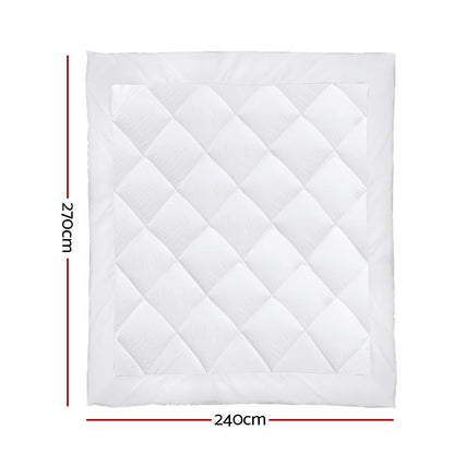 Giselle Bedding 800GSM Microfibre Bamboo Quilt Super King - Home & Garden > Bedding > Quilts & Duvets