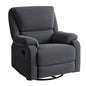 Artiss Rocking Recliner Chair 360 Swivel Massage Heated Reclining Chairs - Furniture > Bar Stools & Chairs > Arm Chairs