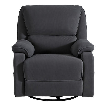 Artiss Rocking Recliner Chair 360 Swivel Massage Heated Reclining Chairs - Furniture > Bar Stools & Chairs > Arm Chairs