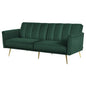 Artiss Sofa Bed 3 Seater Couch Convertible Lounge Adjustable Arm Recliner Velvet - Furniture > Sofas > Sofas & Sofa Beds