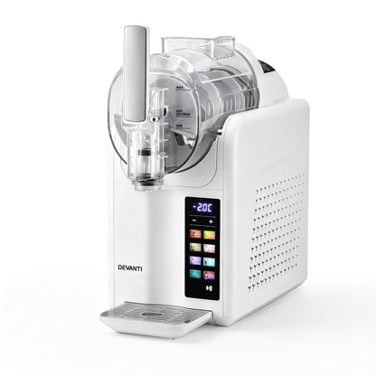 Devanti Slushie Machine 2L Frozen Drink Maker Ice Cream Cocktail Slush Maker White