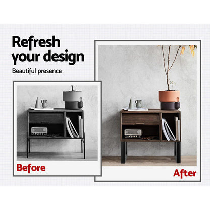 Artiss Metal Table Legs DIY Rectangular 40X30CM Set of 2 - Home & Garden > DIY > Table Tops & Bases