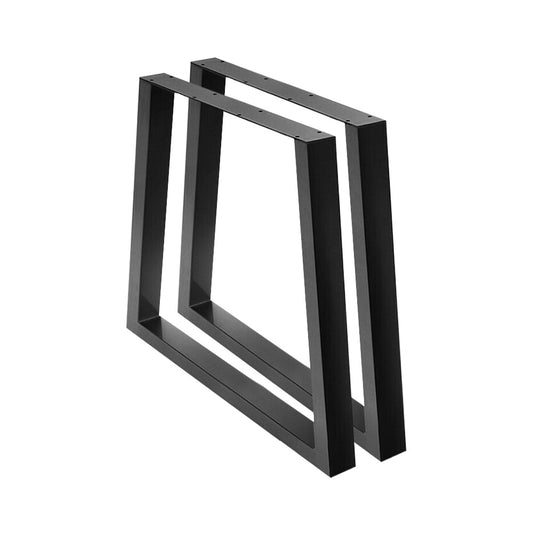 Artiss Metal Table Legs DIY Trapezoid 65X90CM Set of 2 - Home & Garden > DIY > Table Tops & Bases