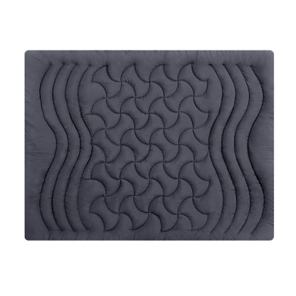 Giselle Bedding Mattress Topper Pillowtop 3-Zone Double - Furniture > Mattresses > Mattress Toppers