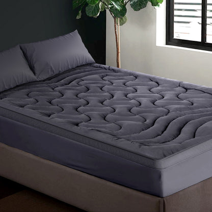 Giselle Bedding Mattress Topper Pillowtop 3 Zone Queen Furniture > Mattresses > Mattress Toppers