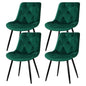 Artiss Dining Chairs Set of 4 Velvet Diamond Tufted Green - Furniture > Dining > Kitchen & Dining Chairs