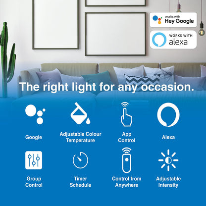 Laser 5W Smart White Bulb E14 App & Voice Controlled Home & Garden > Lighting > Lighting Accessories