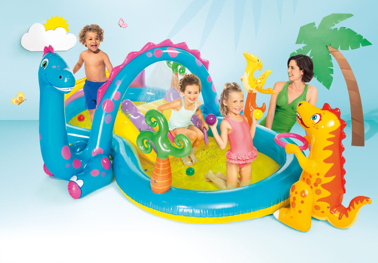 Intex Dinoland  Inflatable Play Centre 57135