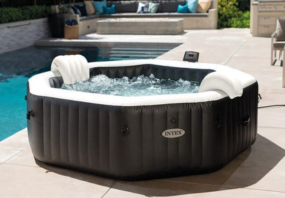 Intex PureSpa Jet and Bubble Deluxe Spa 6 Person 28462 - Home & Garden > Pool & Accessories > Spas & Accessories