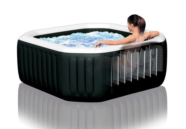 Intex PureSpa Jet and Bubble Deluxe Spa 6 Person 28462 - Home & Garden > Pool & Accessories > Spas & Accessories