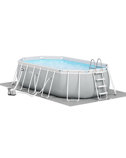 Intex PRISM Frame 16’ Above Ground Pool 503cm x 274cm x 122cm 26796 - Home & Garden > Pool & Accessories > Swimming