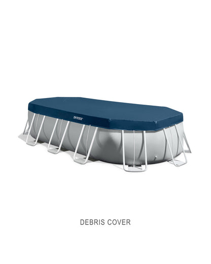 Intex PRISM Frame 16’ Above Ground Pool 503cm x 274cm x 122cm 26796 - Home & Garden > Pool & Accessories > Swimming