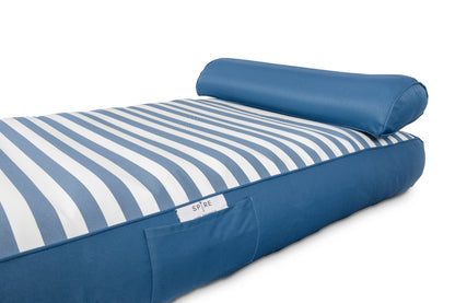 Spire Adalus Luxury Pool Lounge Blue Stripe RL-935B - Home & Garden > Pool & Accessories > Pool Toys & Inflatables