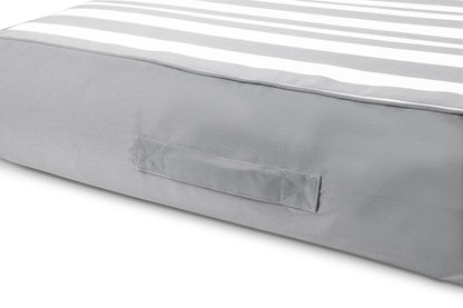 Spire Adalus Luxury Pool Lounge Grey Stripe RL-935G - Home & Garden > Pool & Accessories > Pool Toys & Inflatables