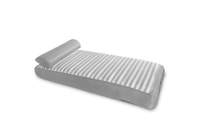 Spire Adalus Luxury Pool Lounge Grey Stripe RL-935G - Home & Garden > Pool & Accessories > Pool Toys & Inflatables