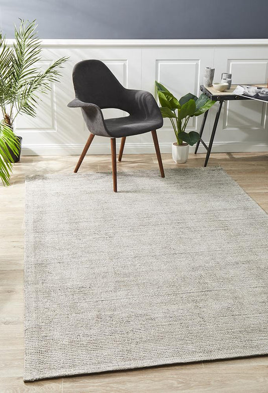 Allure Stone Cotton Rayon Rug by Rug Culture - 400x300CM - Home & Garden > Rugs > Floor Rugs